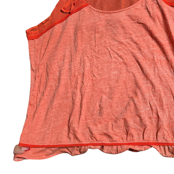 Adidas by Stella McCartney Mesh Orange Tank Size: M - Picture 2 of 5